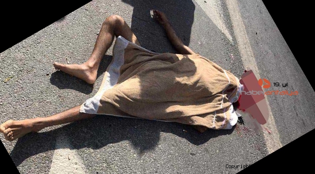 Motosikletten düşüp kafasını kaldırıma çarpan sürücü öldü