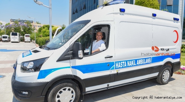 Muratpaşa'ya 3'üncü hasta nakil aracı