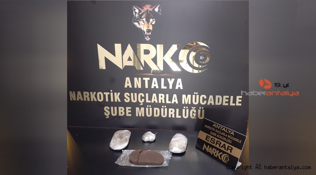 Otobüsün koltuklarının altından uyuşturucu çıktı