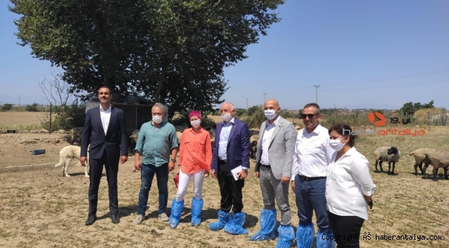 Paraguay Büyükelçisinden Antalyalı üreticilere ziyaret