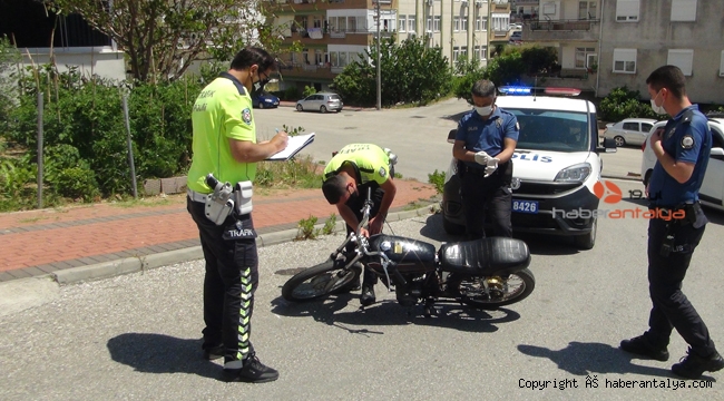 Polisi görünce tabanları yağladılar !