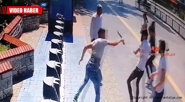 Şehrin göbeğinde dehşet anları !