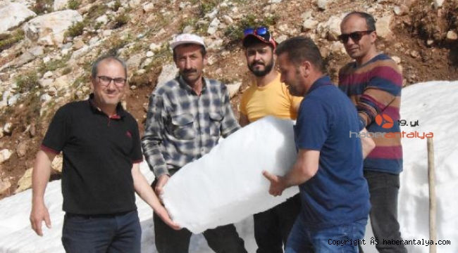 Torosların karı, serinlik ve geçim kaynağı