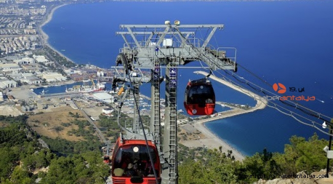 Tünektepe'de zirve Sarısu'da deniz keyfi başlıyor
