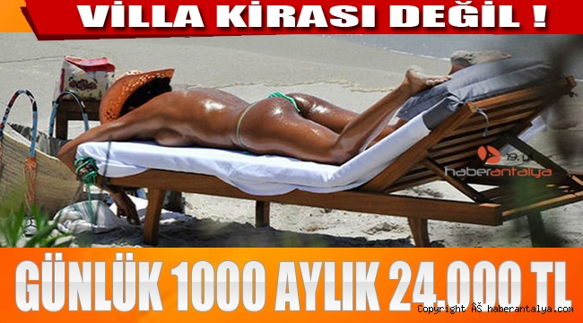 Günlük 1000 TL, Aylık 24 Bin TL