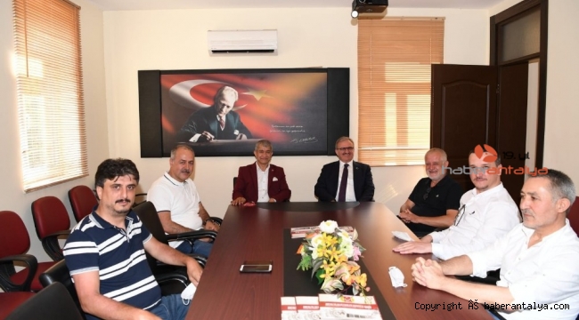 Vali Karaloğlu'ndan, AGC'ye veda ziyareti