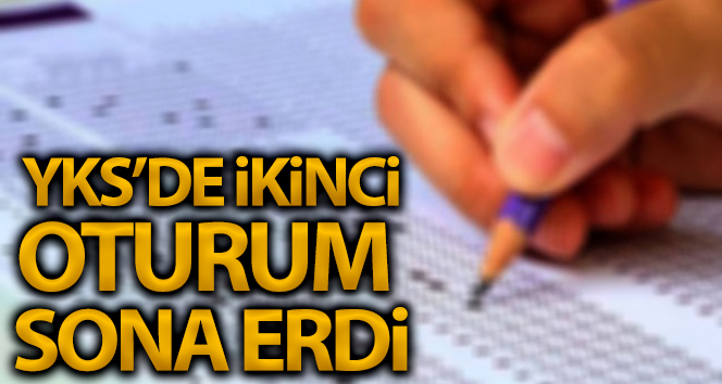 YKS'nin ikinci oturumu Alan Yeterlilik Testi (AYT) sona erdi
