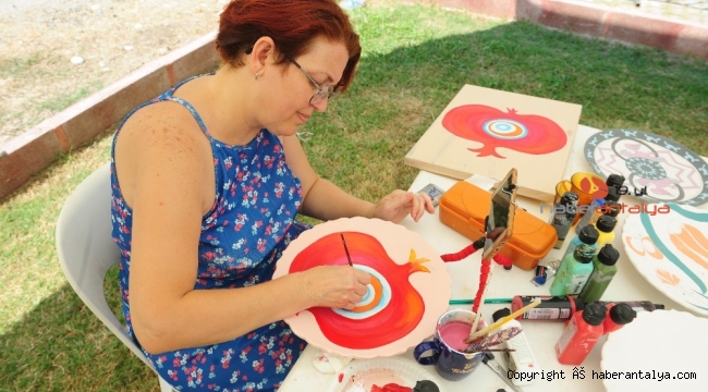 1. Kemer Sanat Çalıştayı ve Yaz Sanat Kampı başladı