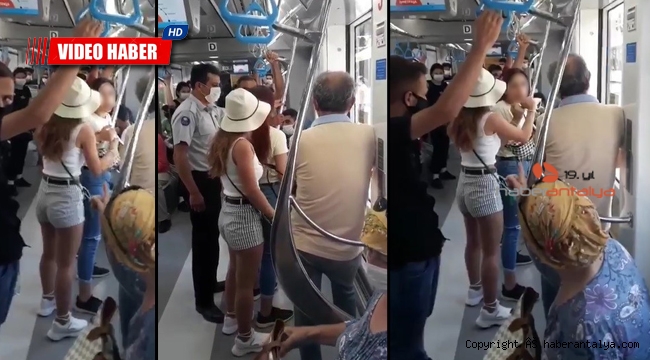Akıllanmıyoruz. Tramvayda maske kavgası !