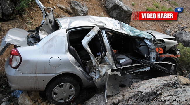 Alanya’da feci kaza ! 3 ölü 4 yaralı
