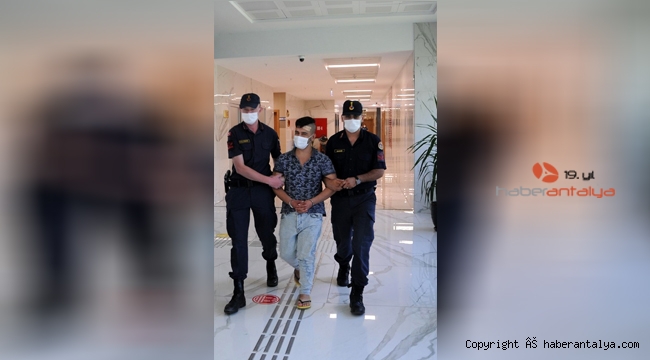 Alanya'da sigara hırsızı tutuklandı