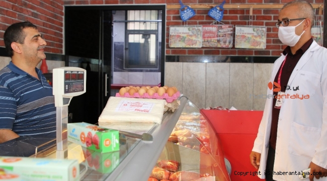 Alanya'da bayram öncesi fırın ve kasaplara denetim