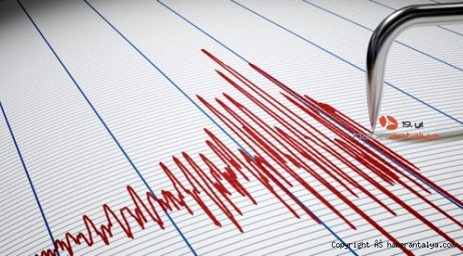 Antalya'da bir deprem daha !