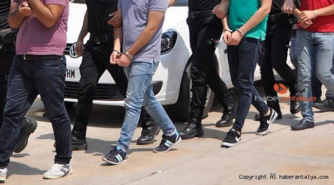 Antalya'da FETÖ operasyonu