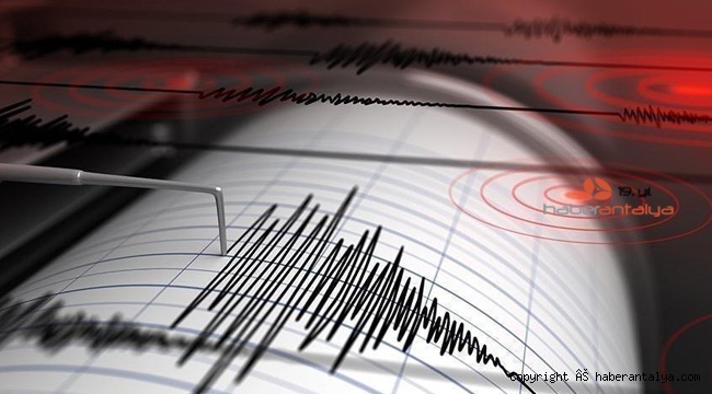 Antalya'da korkutan deprem !