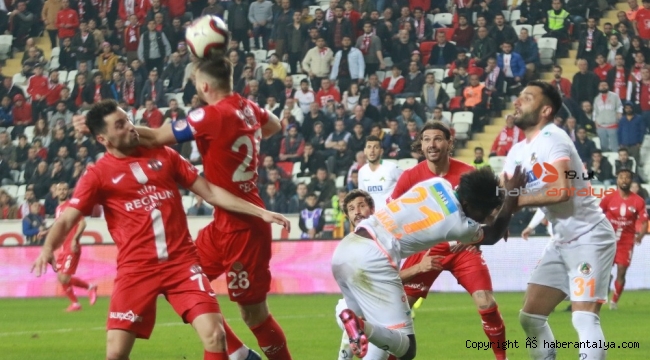 Antalya derbisinde 13. randevu