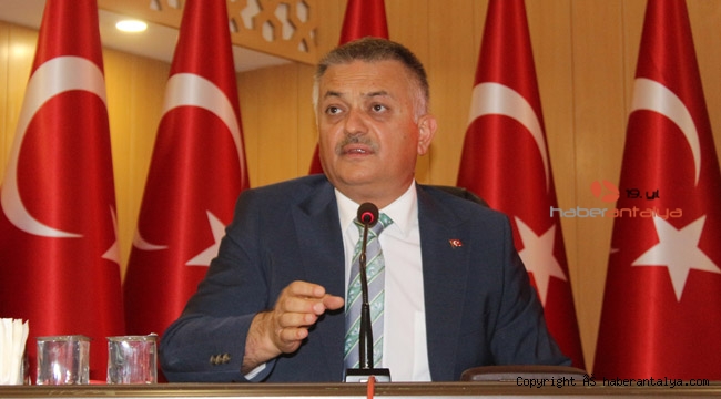 Antalya Valisi Ersin Yazıcı:' Bütün araçlarınıza el koyarım, buna yetkim var'