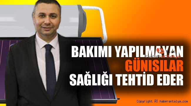 Bakımı yapılmayan günısılar sağlığı tehdit edebilir