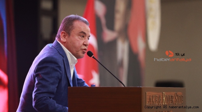 Başkan Böcek : "Manavgat hem Antalya hem Türk turizmi için son derece önemli"