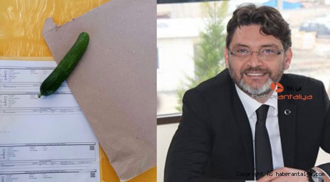 Belediye başkanından 'hıyarlı' siyaset !