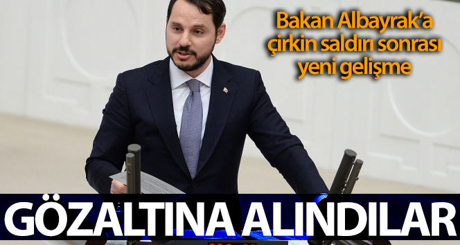 Berat Albayrak’a hakaret eden şahıslar gözaltına alındı