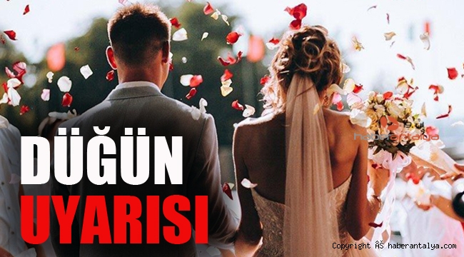 Bilim Kurulu üyelerinden düğün uyarısı