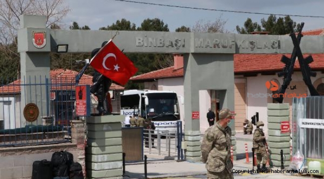 Burdur'da, 33 askerde koronavirüs tespit edildi