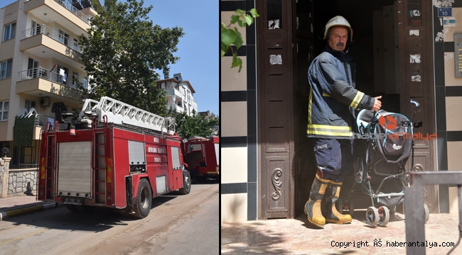 Buzdolabı koca evi yakıyordu !