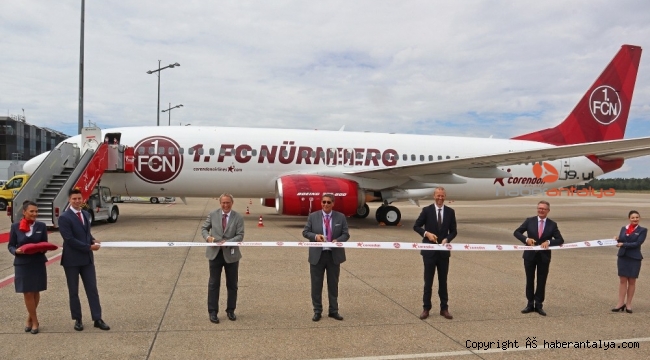 Corendon Airlines 1. FC Nürnberg ile sponsorluk anlaşması imzaladı