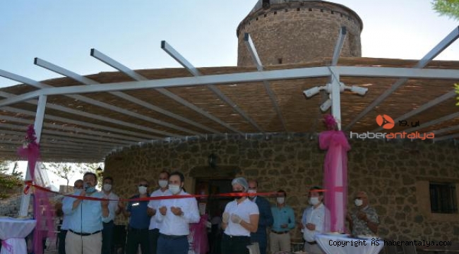 Datça'da, tarihi yel değirmeni öğrencilerin 'uygulama restoranı' oldu