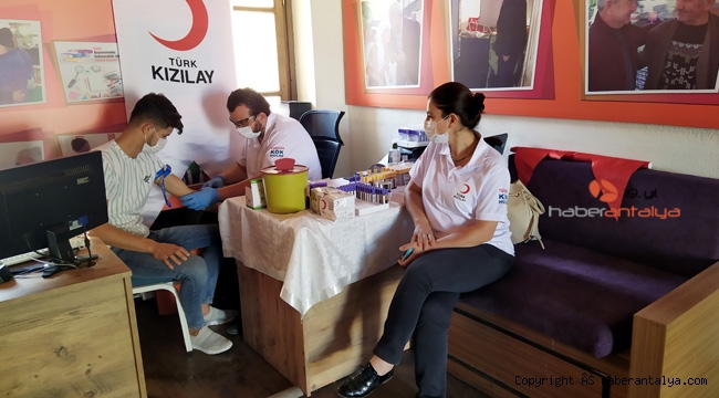 Finike'de kök hücre bağış kampanyası