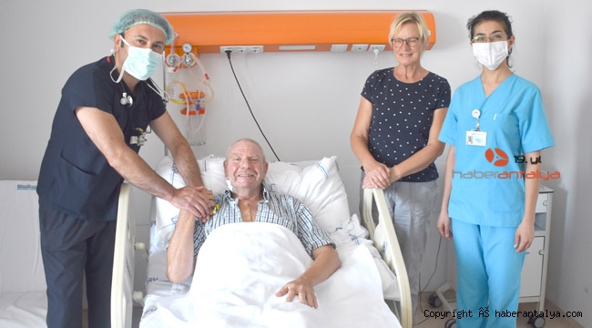 Hollandalı emekli askeri, Türk doktor hayata döndürdü