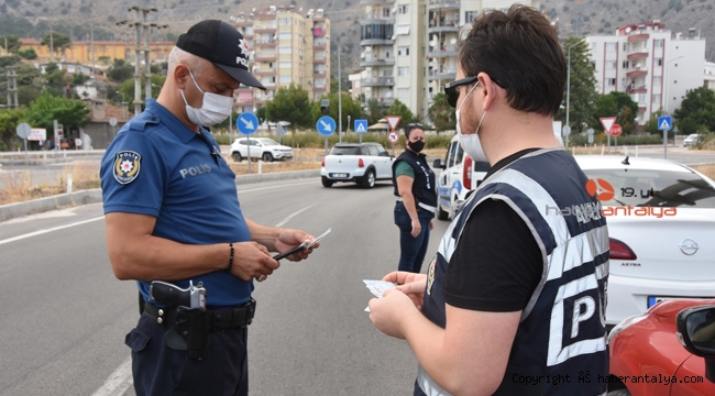 Huzur güven uygulaması yapıldı, 53 bin lira ceza kesildi !
