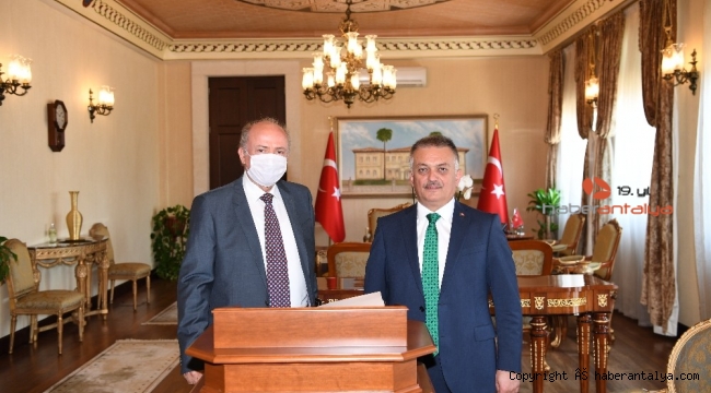 İlk resmi ziyareti Vali Yazıcı'ya oldu