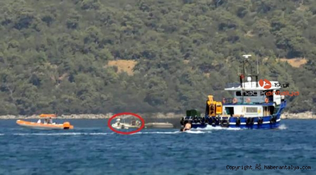 Kaptansız bot korkuttu