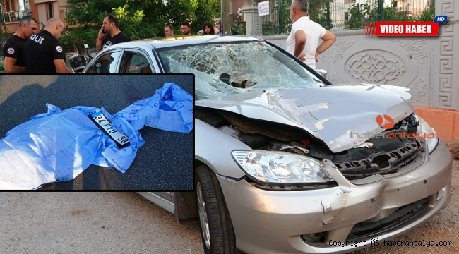 Karşıdan karşıya geçmek istedi, feci şekilde can verdi !