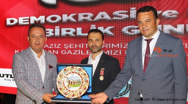 Kaş'ta '15 Temmuz' etkinlikleri