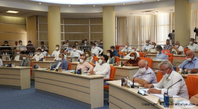 Kepez'de pandemi kurallı meclis