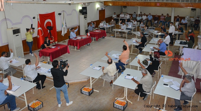Korkuteli Belediyesi temmuz ayı meclis toplantısı