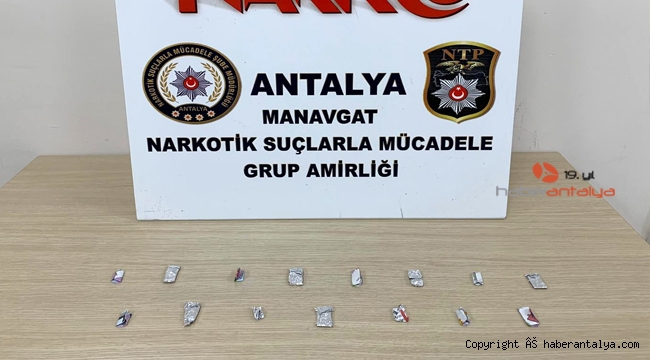 Manavgat'ta uyuşturucu operasyonu