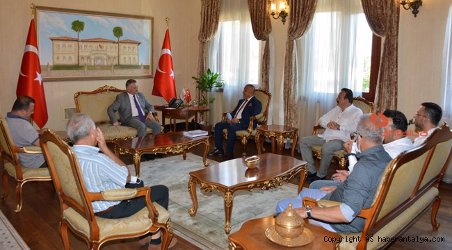 MATSO'dan vali ve emniyet müdürüne ziyaret