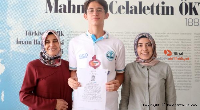 Oğuzhan: Sınavda birinci olmayı beklemiyordum