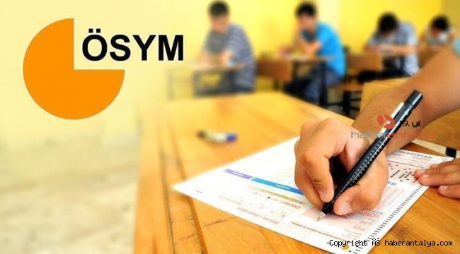 ÖSYM'den ertelenen 3 sınav için açıklama