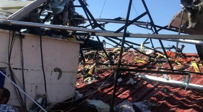 Otelde patlama meydana geldi, ortalık savaş alanına döndü !