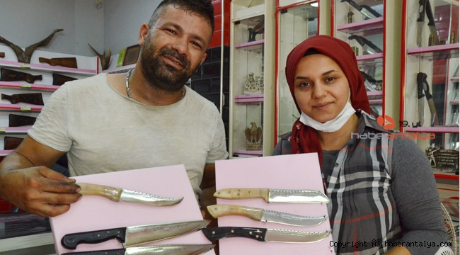 Serik bıçağına ilgi yoğun 
