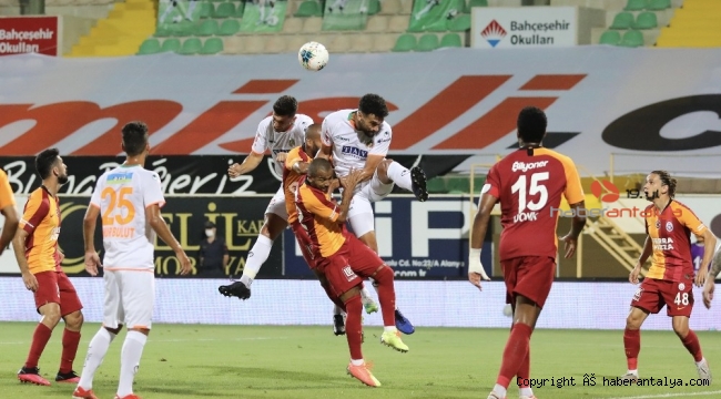 Süper Lig: Aytemiz Alanyaspor: 2 - Galatasaray: 1