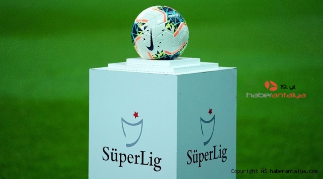 Süper Lig'de son haftanın programı belli oldu