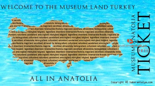 Turistlere 'Müze ülkeye hoşgeldiniz' armağanı