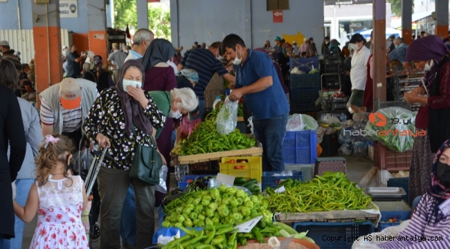 Üretici Köylü Pazarı yoğun ilgi görüyor