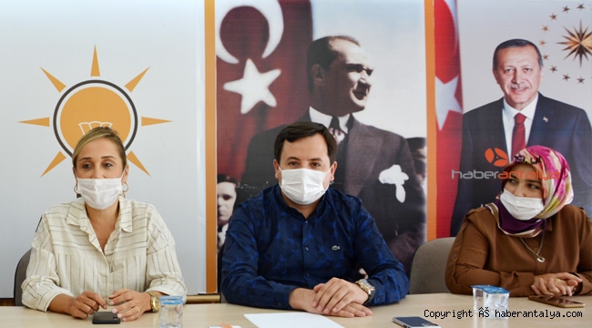 AK Parti'li Çokal'dan Korkuteli'ne ziyaret